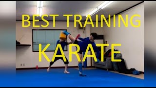 Top karate kumite training [upl. by Ahsilek]