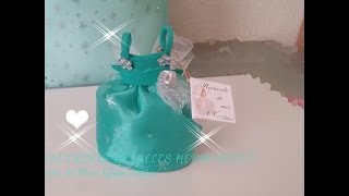 DIY Recuerdo de Quince años vestidito verde [upl. by Watts]