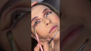 Wedding season 💫 cosmetics makeuptutorial eyemakeupoftheday eyemakeup hudabeauty inglot [upl. by Utter]