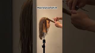 Beautiful haircut for girls youtubeshorts haircut share [upl. by Starlene]