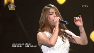 HIT 뮤직뱅크 인 멕시코MusicBank in Mexico에일리Ailee  Donde voy20141112 [upl. by Aehcim]