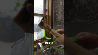 How to prep windows for painting FAST [upl. by Touber]