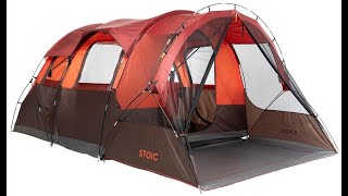 Stoic Tunnel Tent and Screen Porch 6 Person [upl. by Boigie]