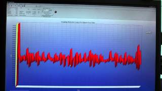 Radioactive Americium 241 discs GeigerGraph demo HD [upl. by Oliric]