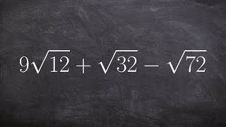 Learn to add and subtract radical expressions [upl. by Obbard]