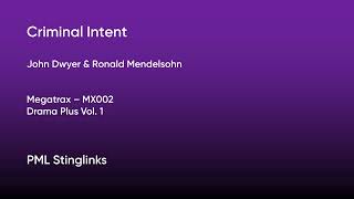 Criminal Intent  John Dwyer amp Ron Mendelsohn  Megatrax MX002 Full Track  PML Stinglinks 149 [upl. by Rimat]