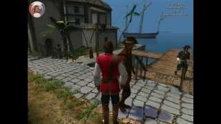 Age Of Pirates 2 City of Abandon Ships Lets Play Episode 1 Me Failing Terribly [upl. by Nobie]