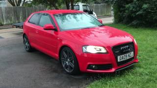 Audi A3 8P Coming Home Lights [upl. by Lindsey599]