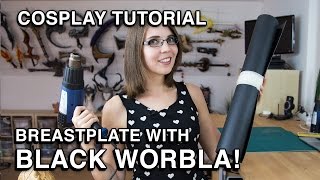 Black Worbla  Breastplate Tutorial [upl. by Noscire728]