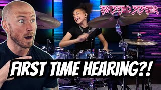 Drummer Reacts To  Nandi Bushell Hears Twisted Sister For The First Time [upl. by Htabazile]