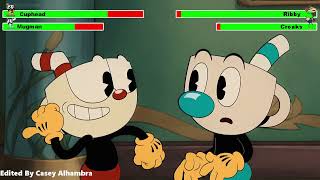 The Cuphead Show 2022 Ribby amp Croaks with healthbars [upl. by Cary]