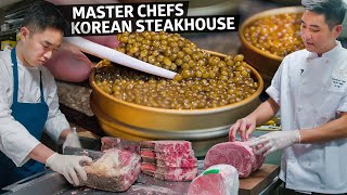 How Two Master Chefs Run the Only MichelinStarred Korean Steakhouse — Mise En Place [upl. by Annaik]