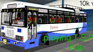 playing TSRTC in bus simulator [upl. by Erna]