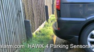 Hawk 4 Sensors Parking Kit Demo [upl. by Gnuhp]