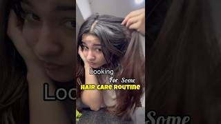 HAIRCARE at HOME🏠💆‍♀️ haircare haircaretips routines yt trending youtube creator hair [upl. by Eirollam868]