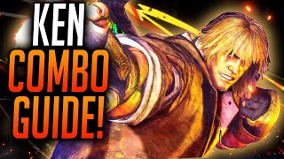 STREET FIGHTER 6 KEN COMBOS Starter Combo Guide [upl. by Claribel]