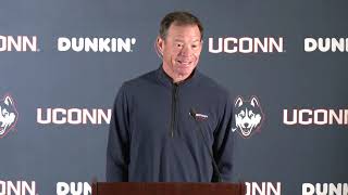 Jim Mora Game Week Press Conference  UConn vs Georgia State [upl. by Retep238]