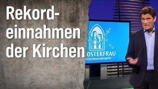 Rekordeinnahmen der Kirchen in Deutschland  extra 3  NDR [upl. by Peregrine202]