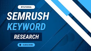 SEO Keyword research and competitor analysis using Semrush Low competition keywords hunting [upl. by Chace]