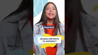 The Spanish Preterite vs Imperfect Tense Short [upl. by Eniamor]