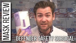 We retest this brand  Defender Safety  ASTM Level 3 Surgical Masks Review [upl. by Vaasta933]