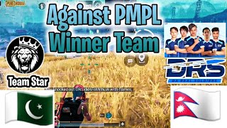 Team Star🇵🇰 Against PMPL Winners DRS GAMING In Tournament GodFury [upl. by Coveney]