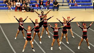 Maryland HS Cheer West Region Championships Winter 2022 [upl. by Tyika]