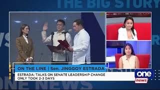 Zubiri ouster not related to PDEA leaks probe – Estrada [upl. by Traggat192]