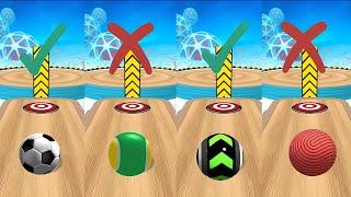 🔥Going Balls VS Rolling Ball Games Race 1 Ball Win Challenge  Android Games Part 74 [upl. by Novyert]