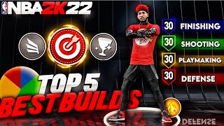 TOP 5 BEST BUILDS IN 2K22 CURRENT GEN AFTER PATCH THE MOST OVERPOWERED BUILDS FOR 2K22 CURRENT GEN [upl. by Anana]