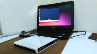 Chromebook DVD VIDEO  croutonubuntu [upl. by Nailij]