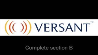 Versant for Web  Local Training Video [upl. by Wenda]