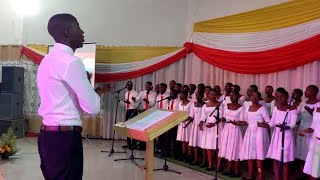 LUMBA Nourriture en lingala TOPESA LUKUMU KEMBO performed by Choral Amis Des Anges ETEFOP TSS [upl. by Culliton]