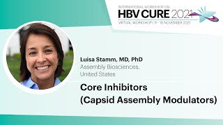 Core Inhibitors Capsid Assembly Modulators  L Stamm MD PhD [upl. by Egidio]