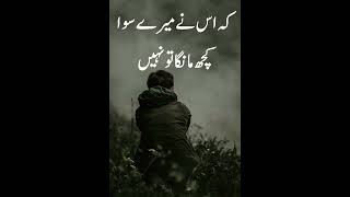 Os ny Mery Siwa kuch Manga Tu nai I Best Urdu Poetry amp Inspirations I DEAR DIARY [upl. by Symon107]