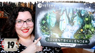 UNBOXING Ravensburger Adventskalender  Der magische Wald  Tag 19  Schlittschuhlaufende Hasen [upl. by Orin]