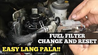 Malaking matitipid mo kung alam mo ito Fuel filter change in a latest models  Toyota Innova [upl. by Nodnarb]