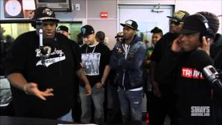 Backland kills DMV cypher on Sway In The Morning [upl. by Stanislaw]