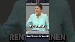 Wagenknecht mit genialer Abrechnung [upl. by Assenay]