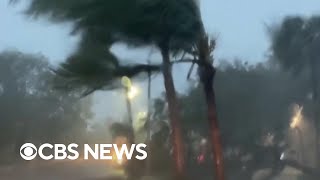 Hurricane Helene devastating Cancún before heading to Florida [upl. by Drusy]