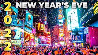 Times Square New Year’s Eve 2022 LIVE [upl. by Kattie]