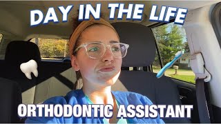 A DAY IN THE LIFE OF A ORTHODONTIC DENTAL ASSISTANT [upl. by Bergerac50]