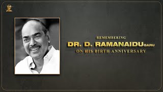 Remembering Movie Moghul Dr D Ramanaidu garu On His Birth Anniversary  DRNLivesOn  SP [upl. by Packston]