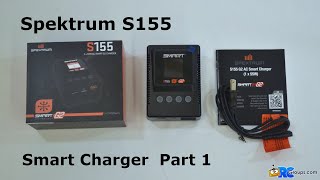 Spektrum S155 Smart Charger Part 1 – Set Up [upl. by Eniamrehs]