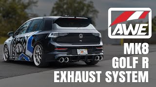 We got the AWE MK8 Golf R Exhaust installed [upl. by Saba]