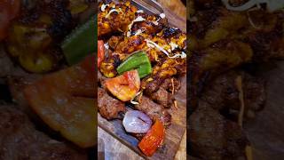 Bbq platter  chicken tikka  chicken tikka recipe shorts youtube chicken food bbq 1million [upl. by Cupo]