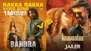 Rakka Rakka  BANDRA Vs JAILER  Kaavaalaa  Video Song  Bandra  Dileep Tamannaah [upl. by Bram582]