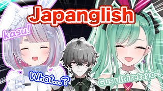 【VSPONeoPorteEng Sub】Kuga Leo is bothered by Beni and Mimis Japanglish [upl. by Notaek]