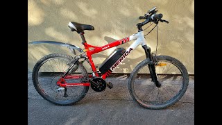 Convert a full suspension MTB into an Ebike with TSDZ2 [upl. by Haianeb]