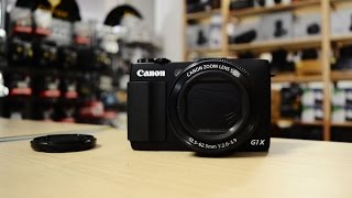 Canon Powershot G1X Mark II test e app CameraWindow [upl. by Suidualc]